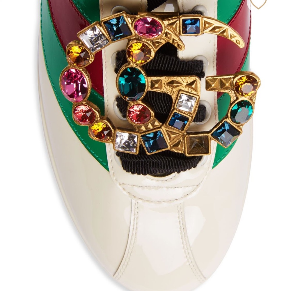 Gucci “Falacer Patent Leather” Worn once